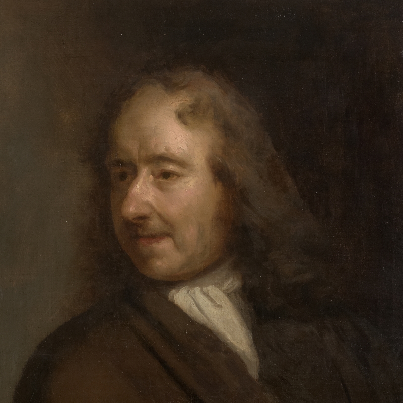 Portrait of Theodore Haak (not Robert Hooke), ca.1683-1690