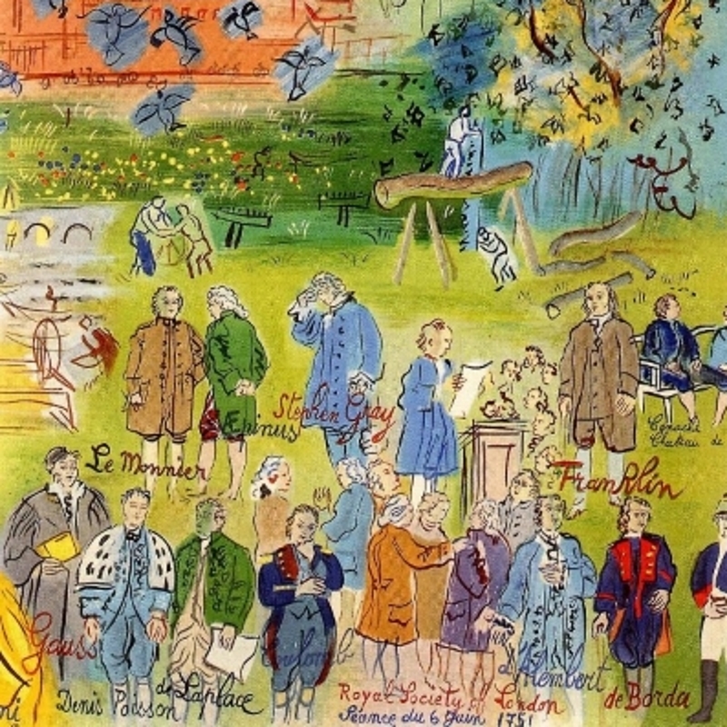 ‘La Fée Electricité’ by Raoul Dufy (detail)