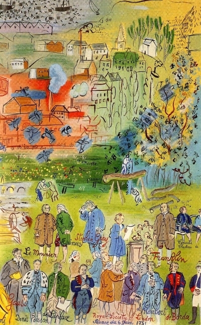 ‘La Fée Electricité’ by Raoul Dufy (detail)