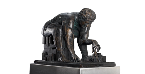 ‘Newton after Blake’ maquette by Paolozzi