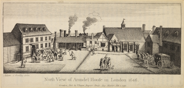 North view of Arundel House