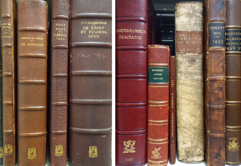 Incunables at the Royal Society