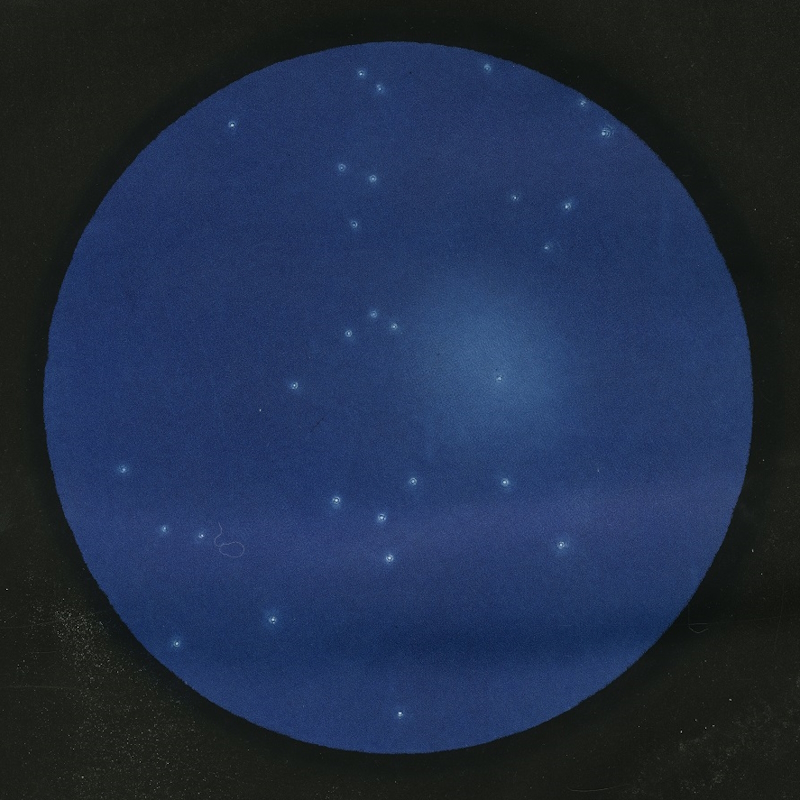 ‘Encke’s Comet’ by James Basire III, 1851 (detail)