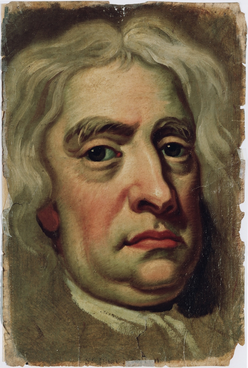 Portrait of Isaac Newton by John Vanderbank, 1725-26