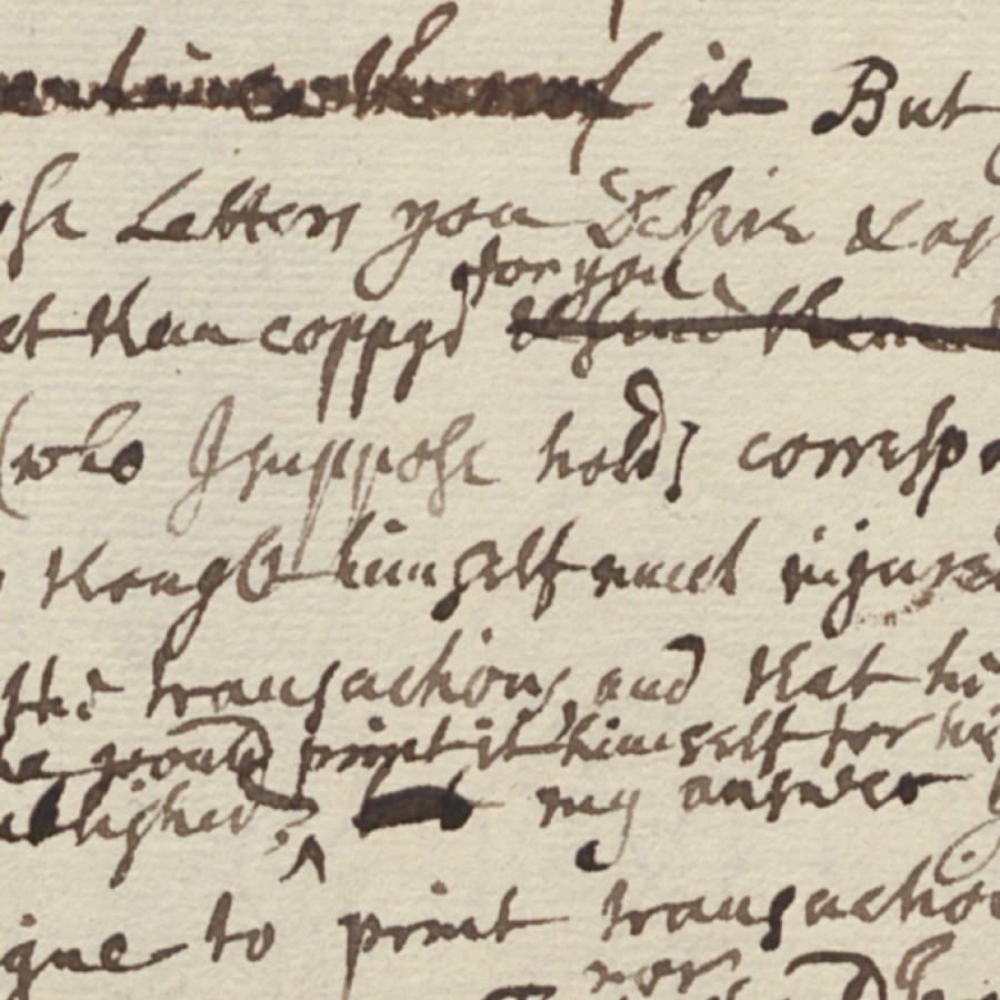 Fraction of a letter