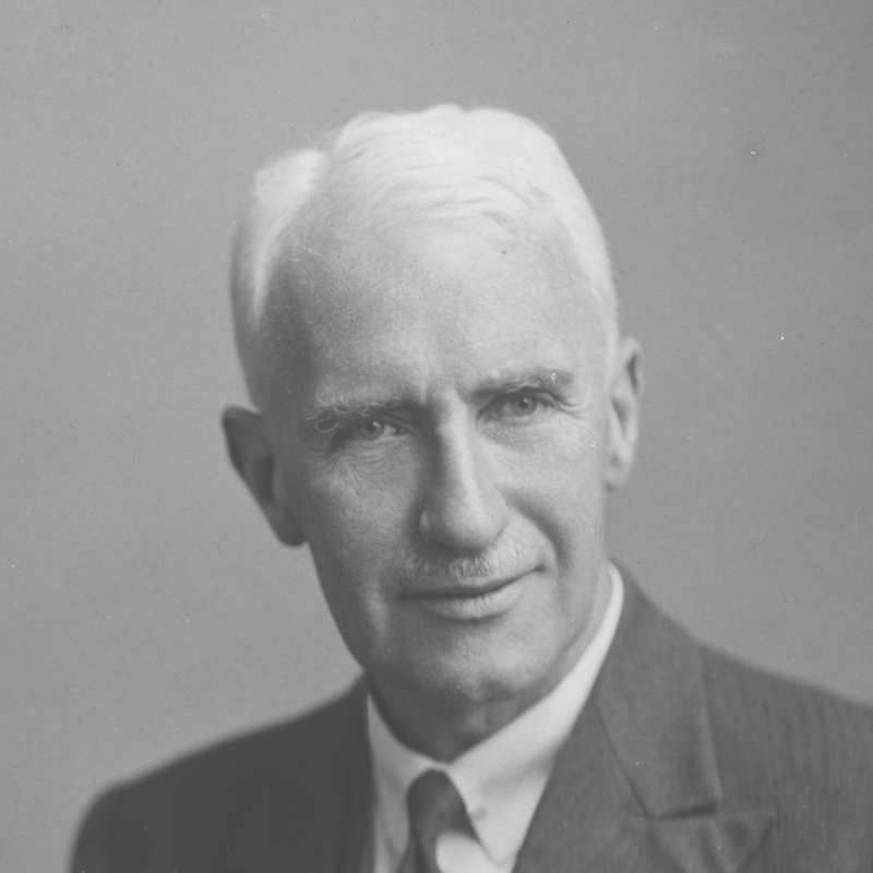 Portrait of A V Hill, 1942, ©Godfrey Argent Studio
