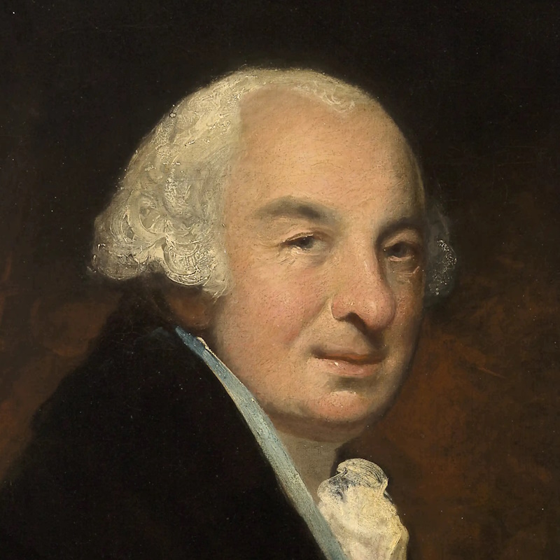 Alexander Aubert, by Samuel Drummond, 1798 (detail)