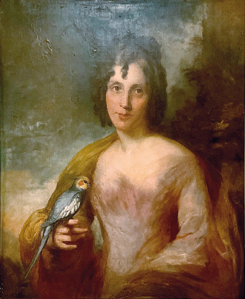 Portrait of Elizabeth Gould (public domain via Wikimedia Commons)