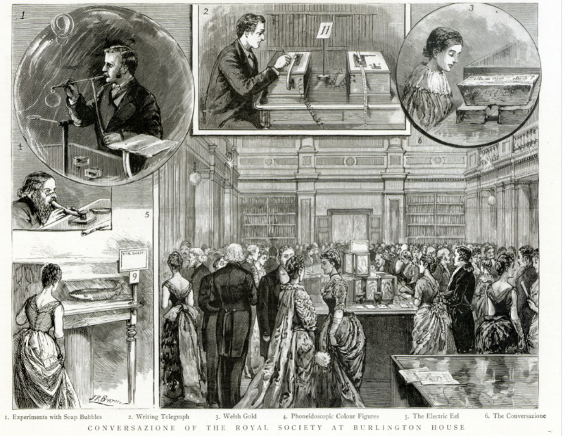 An historical conversazione at the Royal Society